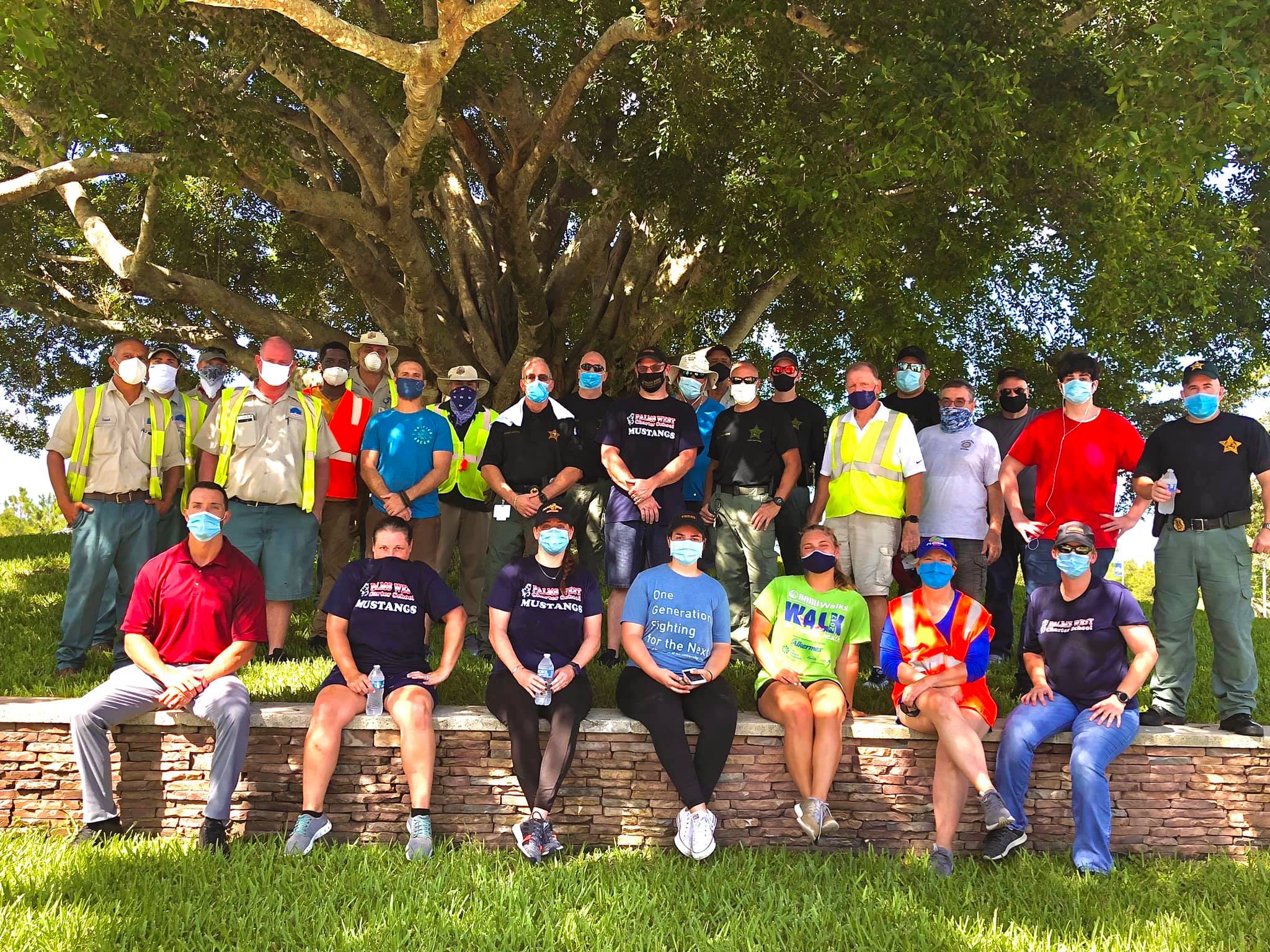 Volunteers with veterans’ organization improve Delray Beach children’s garden